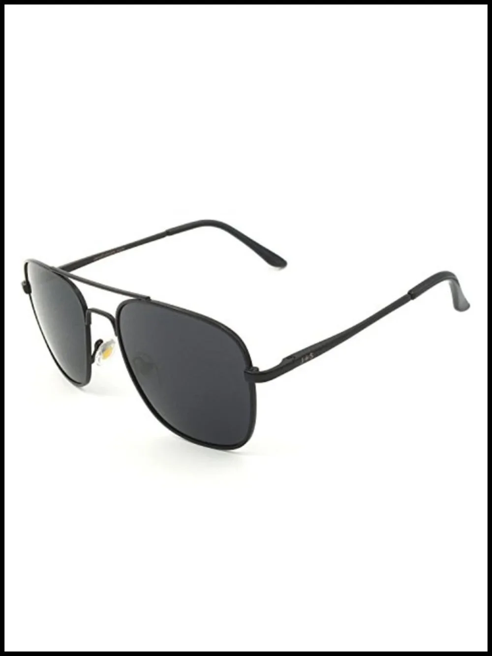 Polarized Square Aviator Sunglasses with UV400 Protection